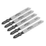 Sealey Worksafe® Jigsaw Blade for Metal 55mm 21tpi - Pack of 5