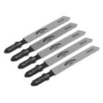 Sealey Worksafe® Jigsaw Blade for Metal 55mm 12tpi - Pack of 5