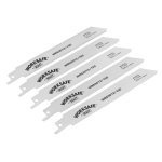 Sealey Worksafe® Reciprocating Saw Blade 150mm 14tpi - Pack of 5