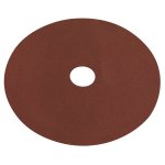 Sealey Worksafe® 115mm Fibre Backed Sanding Disc 80Grit - Pack of 25