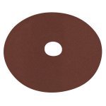 Sealey Worksafe® 125mm Fibre Backed Sanding Disc 120Grit - Pack of 25