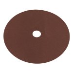 Sealey Worksafe® 175mm Fibre Backed Sanding Disc 80Grit - Pack of 25