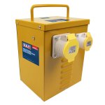 Sealey Portable Vented Transformer 5kVA 16/32A Outlets