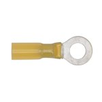 Sealey Heat Shrink Ring Terminal 8.4mm, Yellow - Pack of 25