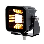 POD  LED POD WORK LAMP WITH RED & AMBER POSITION LIGHT  Part No.: 1001-1570