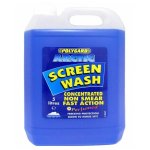 Polygard Arctic 5L Windscreen Screen Wash  -20C Concentrate MIS18210 With FREE Squeegee Ice Scraper