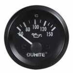 Durite - Oil Temperature Gauge with Sender 52mm 12 volt  - 0-523-15