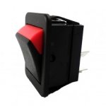 Durite - Switch Rocker 2-pole On/Off Black/Red  - 0-532-02