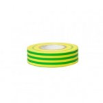 Durite - Tape Adhesive PVC 19mm x 5 metre Green/Yellow Bag of 12 - 0-557-48