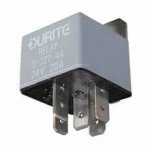 Durite - Relay Mini Make/Break Twin Terminal 20 amp 24 volt  - 0-727-44