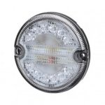 Durite - Reverse 95mm Round LED Lamp 12/24 volt Pk.1 - 0-767-43