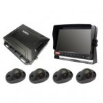 Durite - CCTV Kit, 360 3D, 720p HD, With Monitor 12/24 volt  - 0-870-25