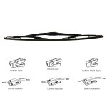 Durite - CV Wiper Blade 28" 700mm Short Hook - 0-896-10