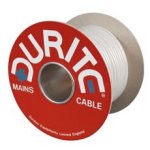 Durite - Cable 3 Core BS6500 0.75mm TRS 30M - 0-986-00