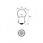 Durite - Bulb 24V 5W BA15S  - 7-001-49