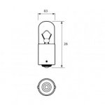 Durite - Bulb 24V 4W BA9S  - 7-002-49