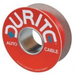 Durite - Cable Single Thin Wall 32/0.20mm Red PVC 100M - 0-932-05A