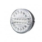 Durite - Reverse 140mm Round LED Lamp 12/24 volt  - 0-097-53