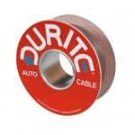 Durite - Cable Single Thin Wall 84/0.30 Black PVC 30M - 0-937-01A