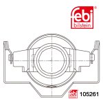 Clutch Release Bearing - Febi 105261 - Pack Size: 1