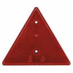 Durite - Reflector Triangle Red  - 0-229-00