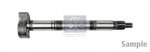 Brake camshaft, left D: 38 mm, L1: 462 mm, L3: 337,5 mm, 10 teeth DT Spare Parts 10.13552