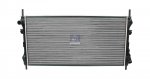 Radiator L: 770 mm, W: 400 mm, T: 26 mm DT Spare Parts 13.42102