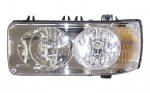 HEADLAMP LH (MANUAL & ELECTRIC ADJUST) WITHOUT MOTOR - DCF701