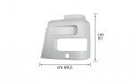 HEADLAMP HOUSING LH (ver 1) - DXF107