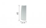 CORNER PANEL LH 2ND SERIES - DXF261