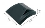 REAR MUDGUARD LH/RH - (NO MUDFLAP) - DXF403