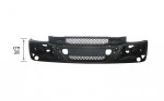 BUMPER WITH FOGS 75-120E18 2009 ON - INE101