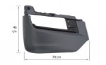 LOWER BUMPER RH (WITH FOGLAMP HOLES) GREY - M6S102G