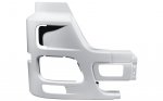 SIDE BUMPER RH WHITE WITH FOGHOLE WITH AIR INLET - MS3108