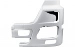 SIDE BUMPER LH WHITE WITH FOGHOLE WITH AIR INLET - MS3109