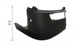 FRONT BUMPER CORNER RH (50cm) - S6S102