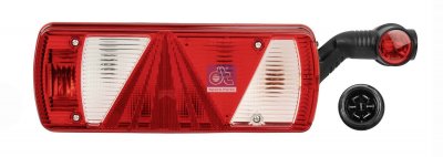 Tail lamp, right Lb: 152 mm, L1: 350 mm, L2: 471 mm, H: 135 mm, T: 85 mm DT Spare Parts 10.99006