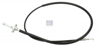 Control cable, clutch L: 1240 mm DT Spare Parts 2.32124