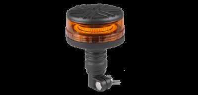 Durite - Beacon Low Profile LED R65 12/24 volt Amber Flexi DIN Fixing  - 0-445-54