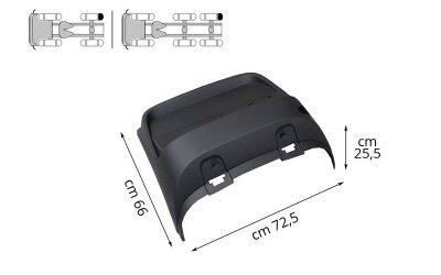 REAR MUDGUARD RH (NO MUDFLAP) - D5X406