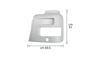 HEADLAMP HOUSING LH (ver 1) - DXF107