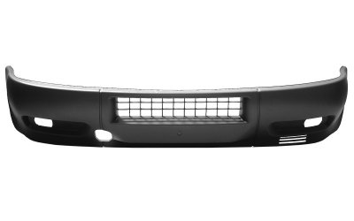 BUMPER BLACK WITH FOG HOLES - IDU181