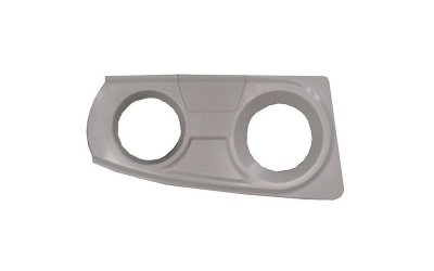 FOGLAMP SURROUND RH SILVER (NO HEADLIGHT WASH) - INS106