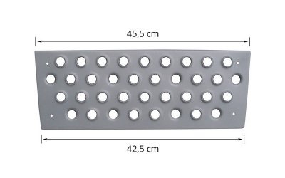 STEP PANEL ON FOOTBOARD LH RH (LOWER OR UPPER) - MMS315