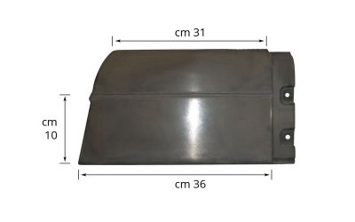 RH MUDGUARD EXTENSION SHORT (36cm) - MN1026