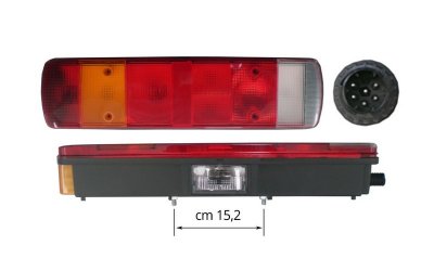 TAIL LAMP LH (152mm) - S4S755