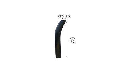 RH SIDE MUDGUARD (REAR PART) - SC1045