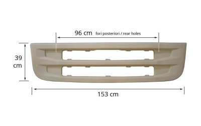 LOWER GRILLE (38cm x 950mm HOLE SPACING) - SR9202