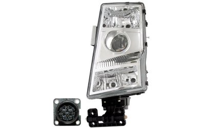 HEADLAMP ASSEMBLY XENON LH (ROUND PLUG) - V2H701X