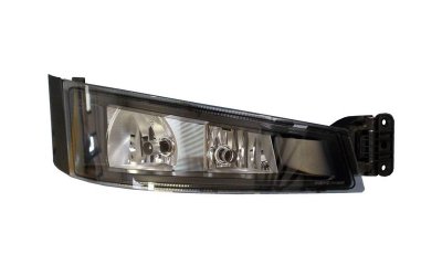 RH FOGLAMP BLACK WITH CORNERING LAMP - V4H728B